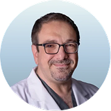 Portraits of interventional radiology specialists at the California Hemorrhoid Institute